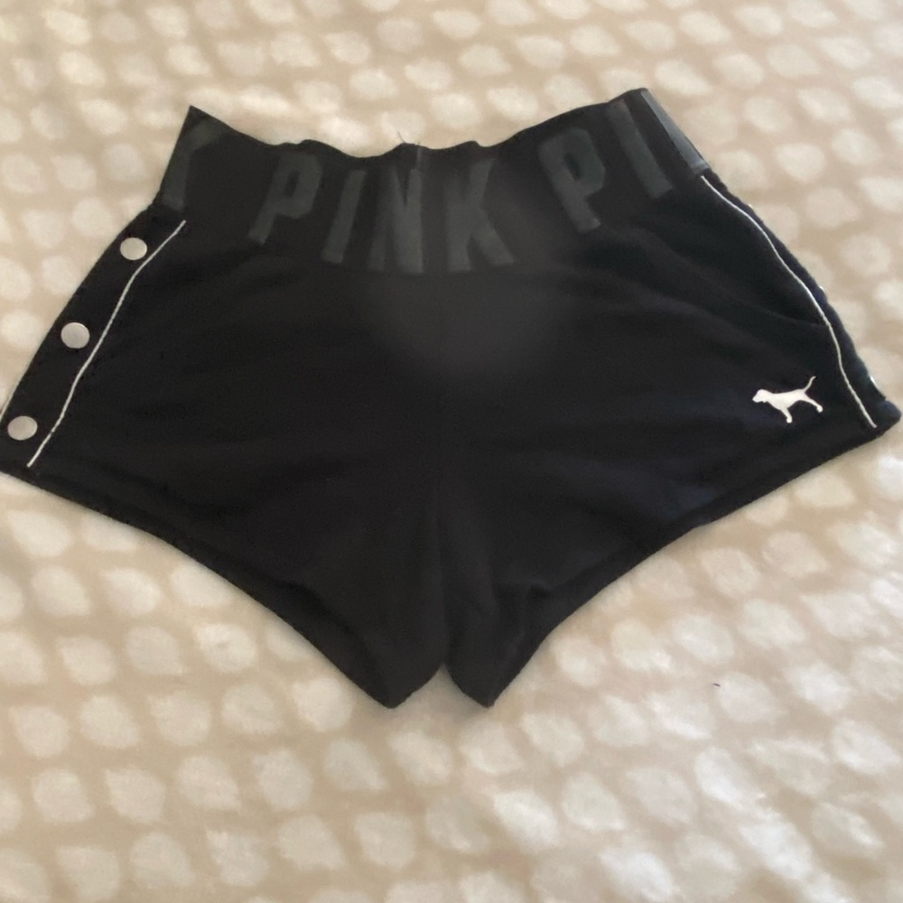 Victoria's Secret PINK Black Athletic Shorts